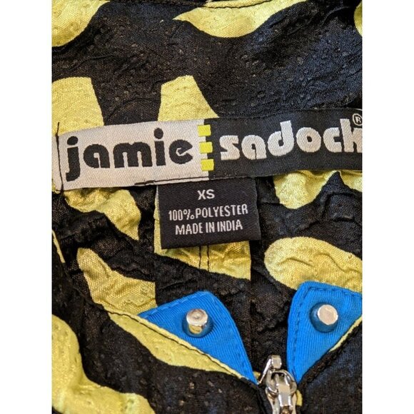 Jamie Sadock Golf Top Cooltrex Womens XS Activewear Quarter Zip SPF Pickleball - Picture 6 of 6